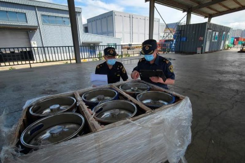 煙臺(tái)海關(guān)截獲“聰明藥”50粒（圖）